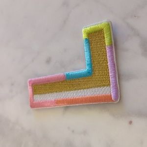 Stoney Clover Lane Color Block Letter L